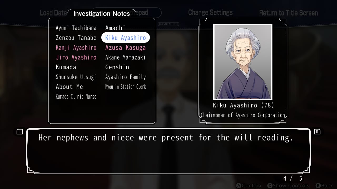 Remaster fidelity vs. remake playability in Famicom Detective Club: "The Missing Heir"